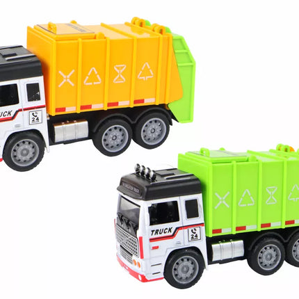 Automobilinis šiukšliavežės priekaba, 2 spalvos