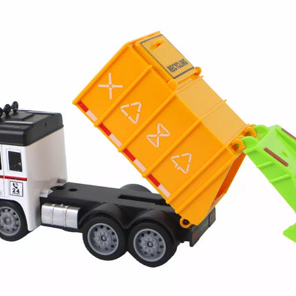 Automobilinis šiukšliavežės priekaba, 2 spalvos