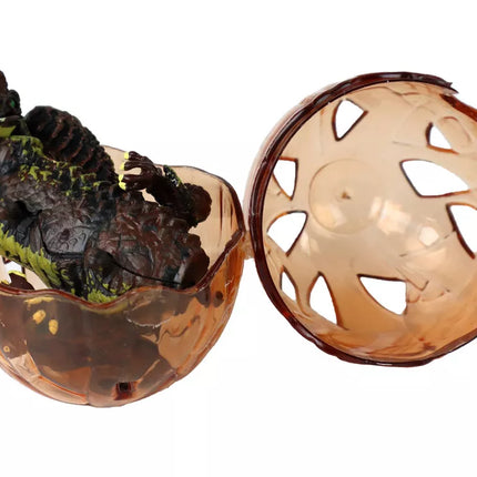 Dinozaurų figūrėlė kiaušinyje 3 spalvų 9 cm