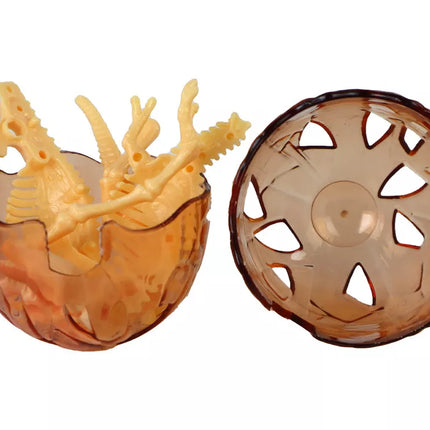 Dinozaurų kiaušiniai 4 spalvų 16 cm