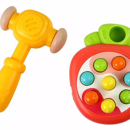 „Whac-A-Mole“ spalvingas morkų arkadinis žaidimas