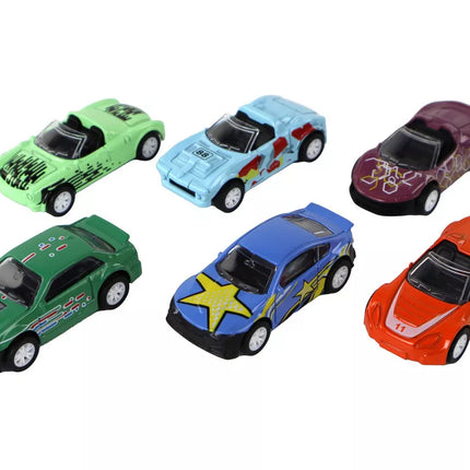 Transporto priemonių rinkinys su frikciniu varikliu metaliniame korpuse