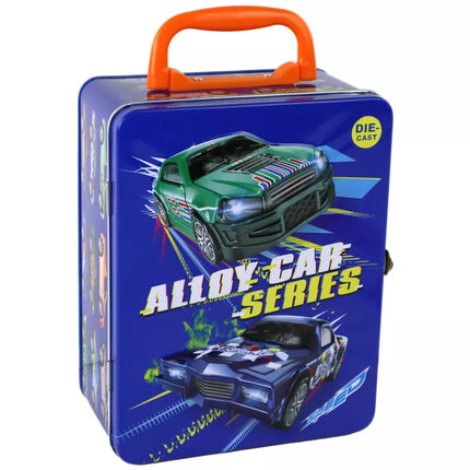 Friction Drive transporto priemonių rinkinys 12 ELE Metalinis 1:64