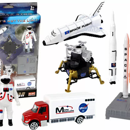 Spalvingas kosminių žaislų rinkinys