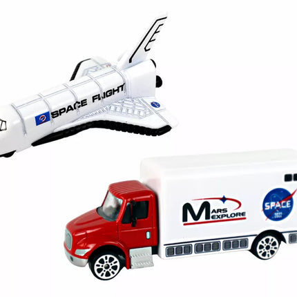 Spalvingas kosminių žaislų rinkinys