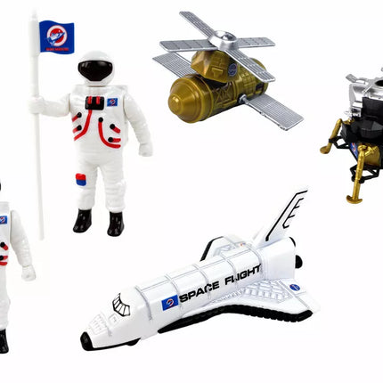 Figūrėlių rinkinys Kosminis sunkvežimis Raketa 15 el.