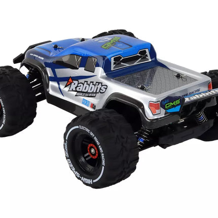 Rabbits RC bekelis visureigis, 4 varomi ratai, mėlynas, 2.4G