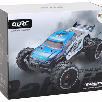 Rabbits RC bekelis visureigis, 4 varomi ratai, mėlynas, 2.4G