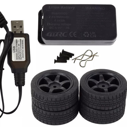 Automobilis Transporto priemonė RC Sportinis automobilis Nuotoliniu būdu valdomas 4x4 1:16