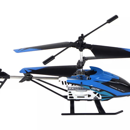 Aliuminis RC Sraigtasparnis 2.4G Mėlynas 15 minučių skrydis