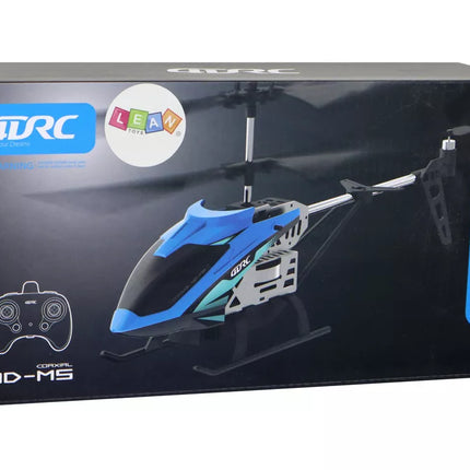 Aliuminis RC Sraigtasparnis 2.4G Mėlynas 15 minučių skrydis