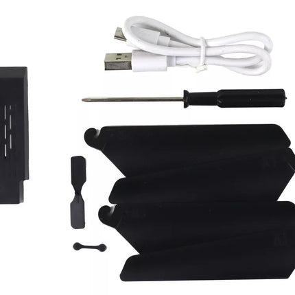 Aliuminis RC Sraigtasparnis 2.4G Mėlynas 15 minučių skrydis