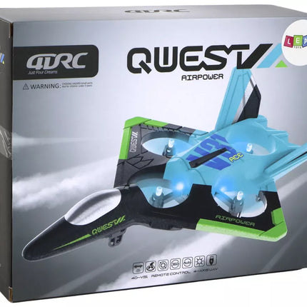 Lėktuvas naikintuvas R/C mėlynas