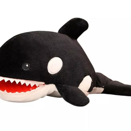 Pliušinis žaislas orka, vandenyno marionetė, 30 cm