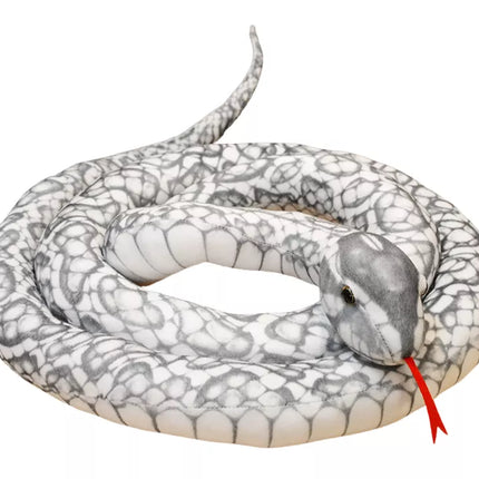 Pliušinis pilkas gyvatės talismanas, 200 cm