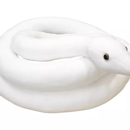 Pliušinis baltas gyvatės talismanas 300 cm