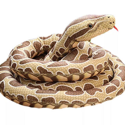 Pliušinis rudas gyvatės talismanas 400 cm