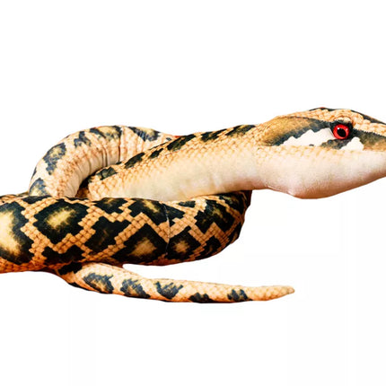 Pliušinis juodas gyvatės talismanas, 210 cm