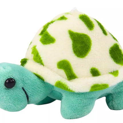 Pliušinis vėžlys 10 cm mėlynas talismanas raktų pakabukas