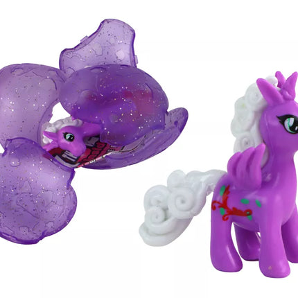 Magijos besilaužantis vienaragio kiaušinis lukšte 4 spalvų 6 cm