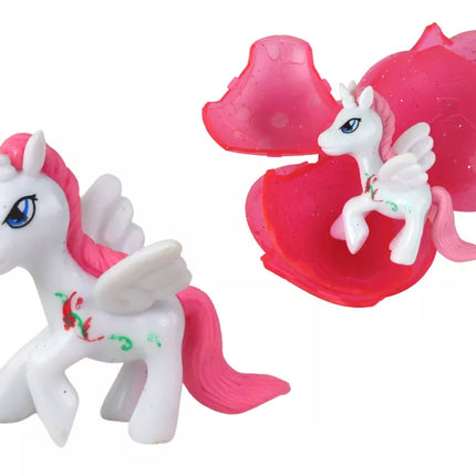 Magijos vienaragio kiaušinis, rožinis, 6 cm