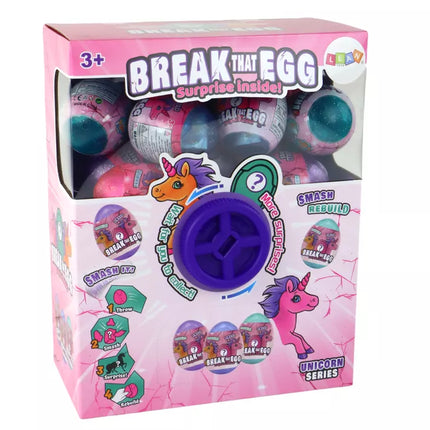 Spalvoti vienaragio kiaušiniai su blizgučiais, piešiami ant kiauto, 12 vnt.