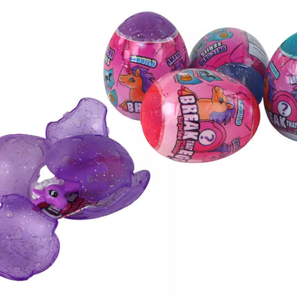 Spalvoti vienaragio kiaušiniai su blizgučiais, piešiami ant kiauto, 12 vnt.