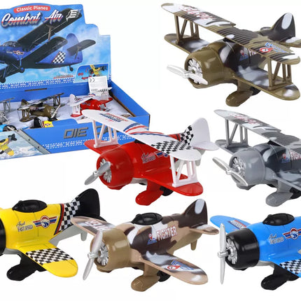 Lėktuvas varomas sraigtasparnis aliumininis spalvingas mišinys