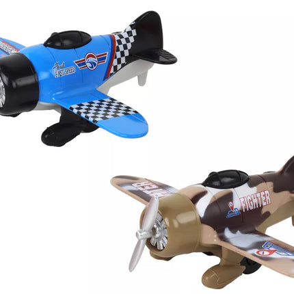 Lėktuvas varomas sraigtasparnis aliumininis spalvingas mišinys