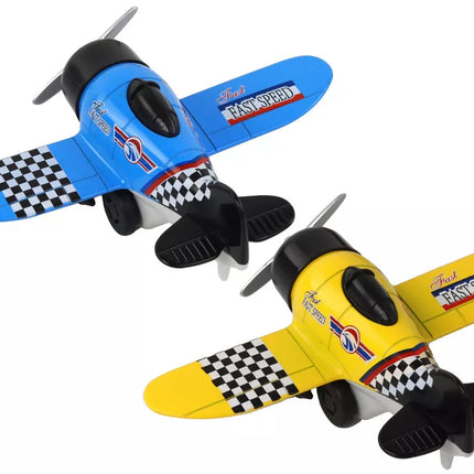 Lėktuvas varomas sraigtasparnis aliumininis spalvingas mišinys