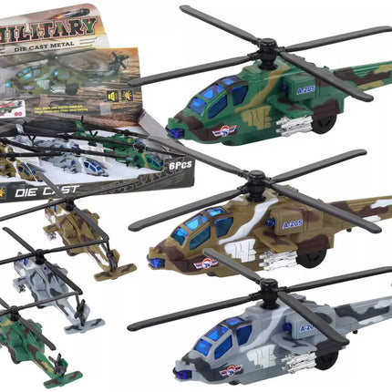 Karinis sraigtasparnis Karinis sraigtasparnis Aliuminio mišinys Garsiniai šviesos efektai