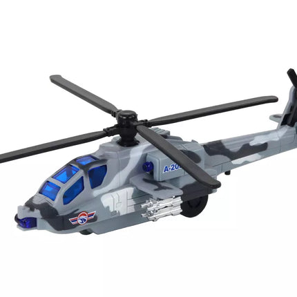 Karinis sraigtasparnis Karinis sraigtasparnis Aliuminio mišinys Garsiniai šviesos efektai