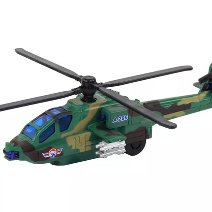 Karinis sraigtasparnis Karinis sraigtasparnis Aliuminio mišinys Garsiniai šviesos efektai