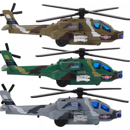 Karinis sraigtasparnis Karinis sraigtasparnis Aliuminio mišinys Garsiniai šviesos efektai