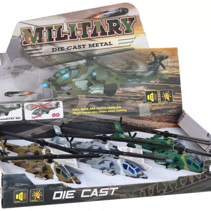 Karinis sraigtasparnis Karinis sraigtasparnis Aliuminio mišinys Garsiniai šviesos efektai