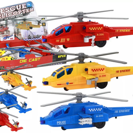 Aliuminis gelbėjimo sraigtasparnis Mix Drive