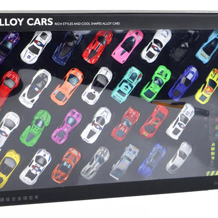 Aliumininių spyruoklių rinkinys dėžutėje po 30 vienetų, skirtas policijos sportiniams automobiliams