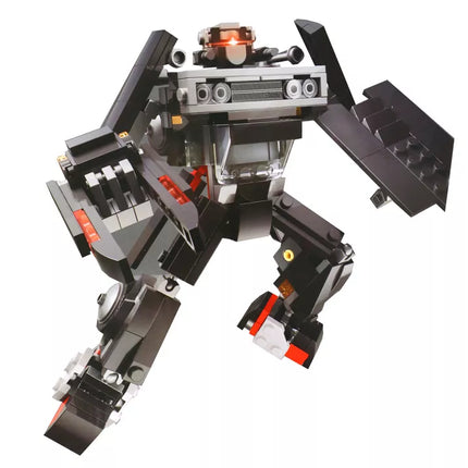 Konstrukcinių kaladėlių transporto priemonė „Auto Transformation Robot 2in1“