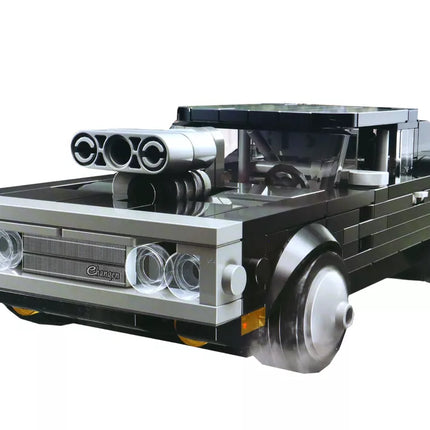 Konstrukcinių kaladėlių transporto priemonė „Auto Transformation Robot 2in1“