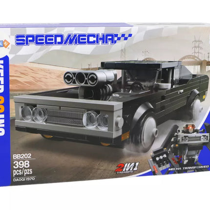 Konstrukcinių kaladėlių transporto priemonė „Auto Transformation Robot 2in1“