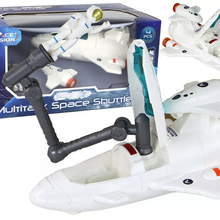 Kosminė misija, kosminis rinkinys, raketa, kosmonautas, kosmosas, 4 ELEMENTAI