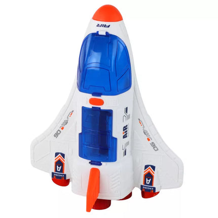 Kosmoso misijos erdvės rinkinys Raketa Kosmonautas Kosmosas 2 ELEMENTAI