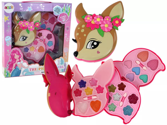 Jelonek makiažo rinkinys su spalvingais blizgučiais