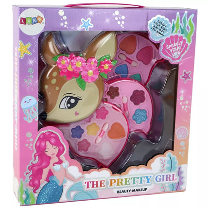 Jelonek makiažo rinkinys su spalvingais blizgučiais