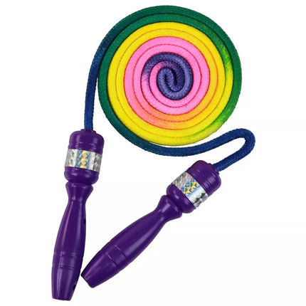 Vaivorykštės spalvų šokdynė Violetinės rankos Judesių motorikos koordinacija