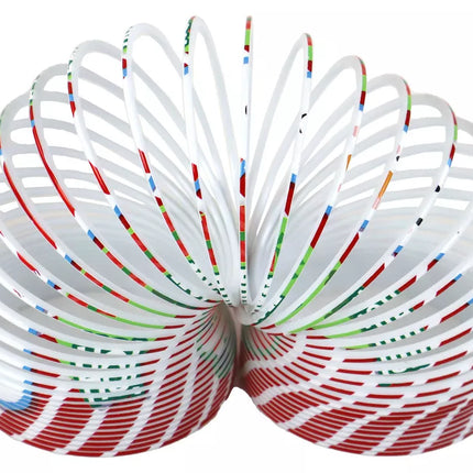 Ikoniška pavasario balta ir raudona kalėdinė tema, atpalaiduojanti, 6 cm