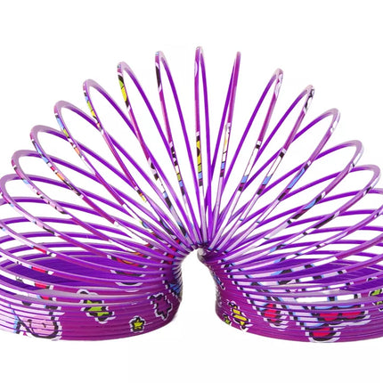 Ikoninis violetinis vienaragis, atpalaiduojantis spyruoklė, 6 cm