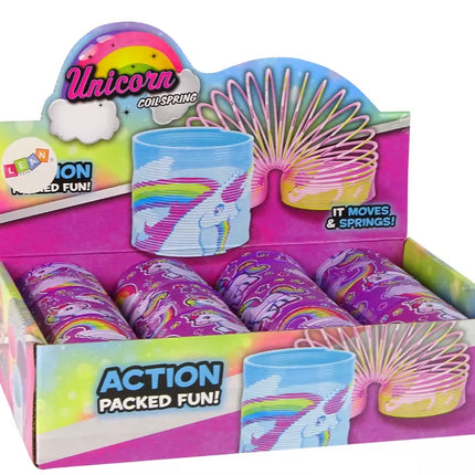 Ikoninis violetinis vienaragis, atpalaiduojantis spyruoklė, 6 cm