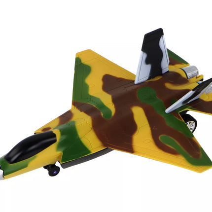 Nuotoliniu būdu valdomas RC naikintuvas karinis lėktuvas Moro