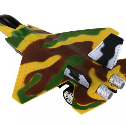 Nuotoliniu būdu valdomas RC naikintuvas karinis lėktuvas Moro